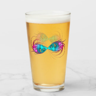 Fraktal Unendlichkeit Glas