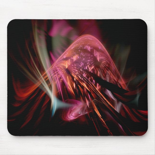 Fraktal Waves Mousepad (Vorne)