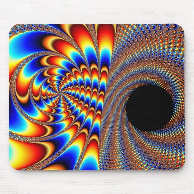 Fraktal Wink Mousepad (Vorne)