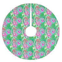 Fraktal wirbelt, grün, rosa, mehrfarbig