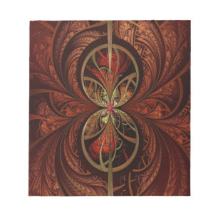 Fraktal Wood Notizblock