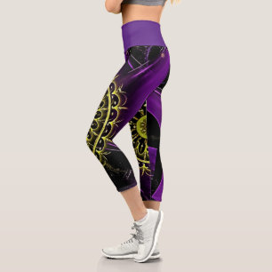 Fraktal   Zazzle_Growshop. Capri Leggings