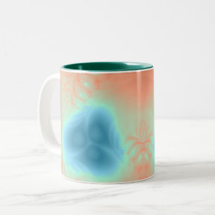 Fraktal Zweifarbige Tasse