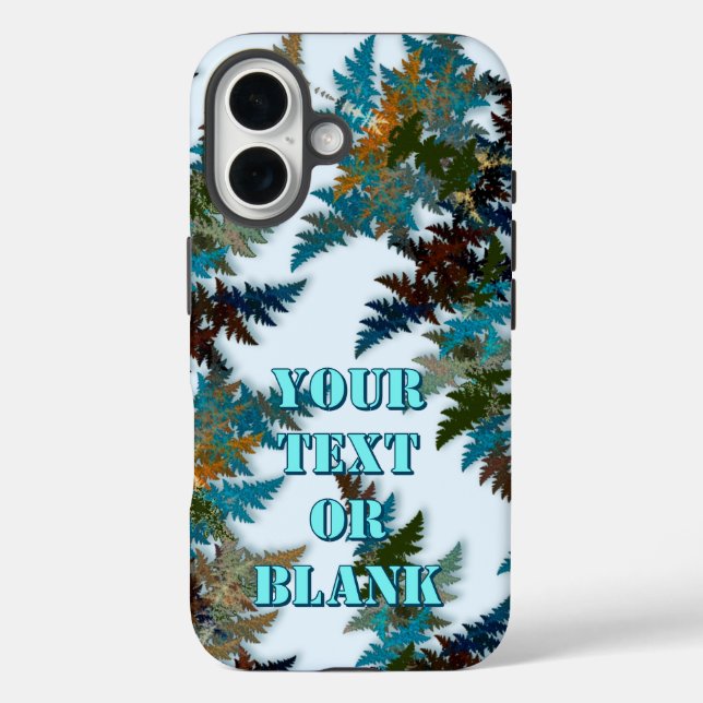 Fraktale Arktische Tarnung Case-Mate iPhone Hülle (Rückseite)
