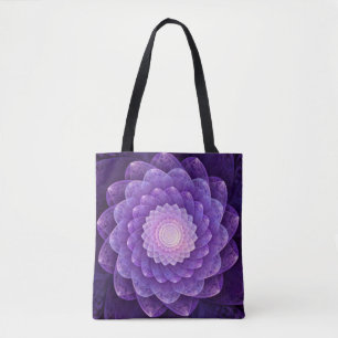 Fraktale Blume in Lila