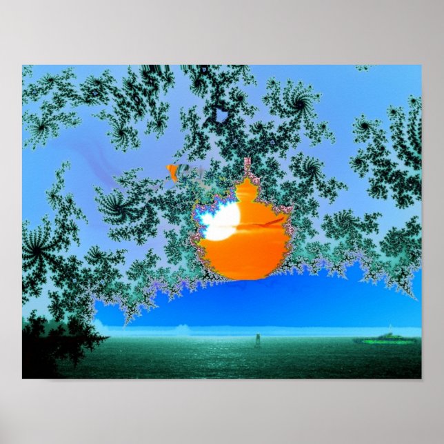 Fraktale Ende Poster (Vorne)