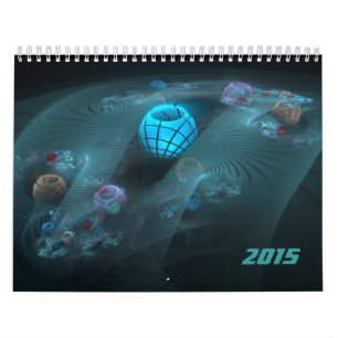 Fraktale für 2015 v1 kalender