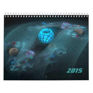 Fraktale für 2015 v1 kalender