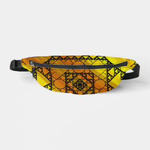 Fraktale Geometrie Bauchtasche