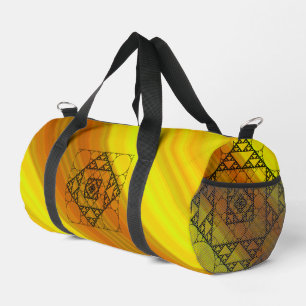 Fraktale Geometrie Duffle Bag