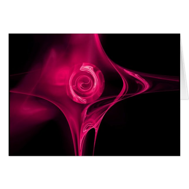 FRAKTALE ROSE, rosa fuchsia (Vorderseite (Horizontal))