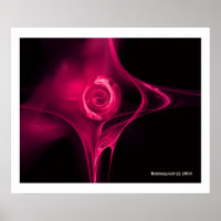 FRAKTALE ROSE, rosa Fuchsie