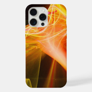 FRAKTALE SCHWIRBEL IN GELB ORANGE ROT iPhone HÜLLE