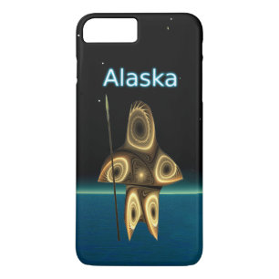 Fraktaler Inuit-Jäger - Alaska Case-Mate iPhone Hülle