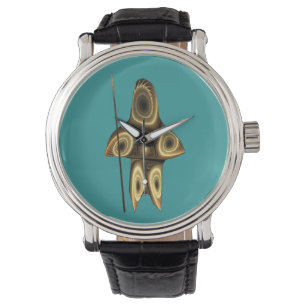 Fraktaler Inuit-Jäger Armbanduhr