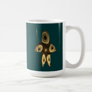 Fraktaler Inuit-Jäger Kaffeetasse
