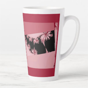 Fraktalgarten-Rosen-Latte-Mug Milchtasse
