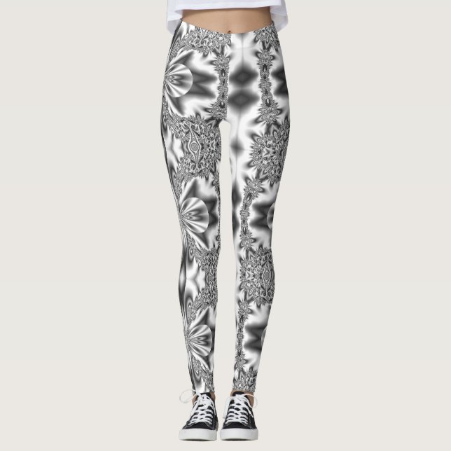Fraktalisieren Leggings (Vorderseite)