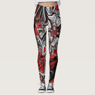 Fraktalmuster Leggings
