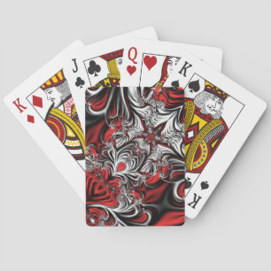 Fraktalmuster Spielkarten