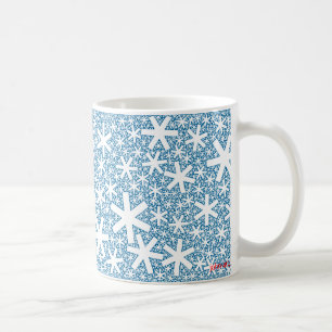 Fraktalschneeflocken Kaffeetasse