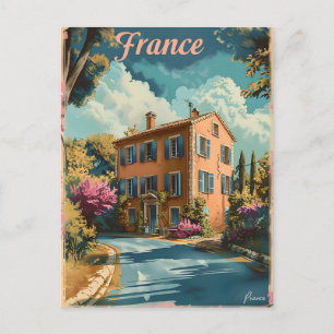 Framce Provence Vintag Postkarte