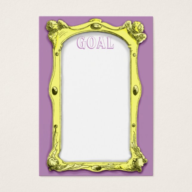 Frame Goal Card (Vorderseite)
