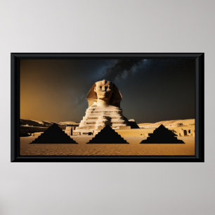 Frame TV Pharaonic Poster