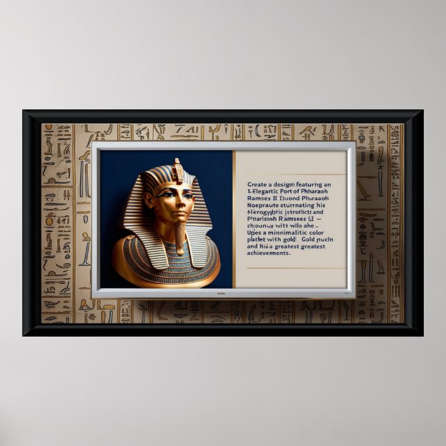 Frame TV Pharaonic Poster (Vorne)