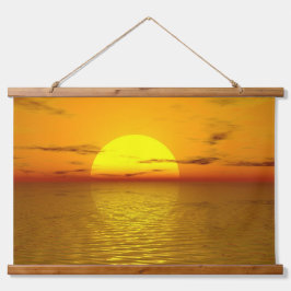 Framed 36x26 Photo Tapestry for Wall Display Wandteppich Mit Holzrahmen