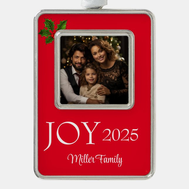 Framed Photo  Rahmen-Ornament Silber (Vorderseite)