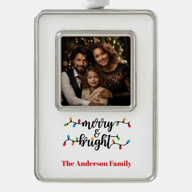 Framed Photo  Rahmen-Ornament Silber (Vorderseite)