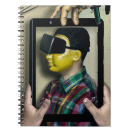 Framed Reality/Digital Art Journal Notizblock