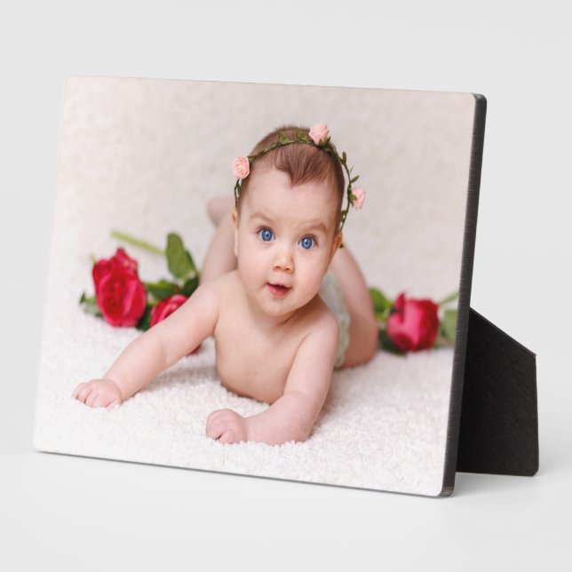 Frameless Custom Foto Tabletop Easel Back Fotoplatte (Seite)