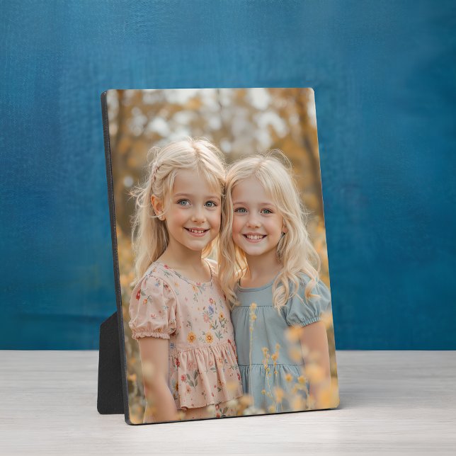 Frameless Custom Photo Tabletop Easel Back Plaque Fotoplatte (Von Creator hochgeladen)