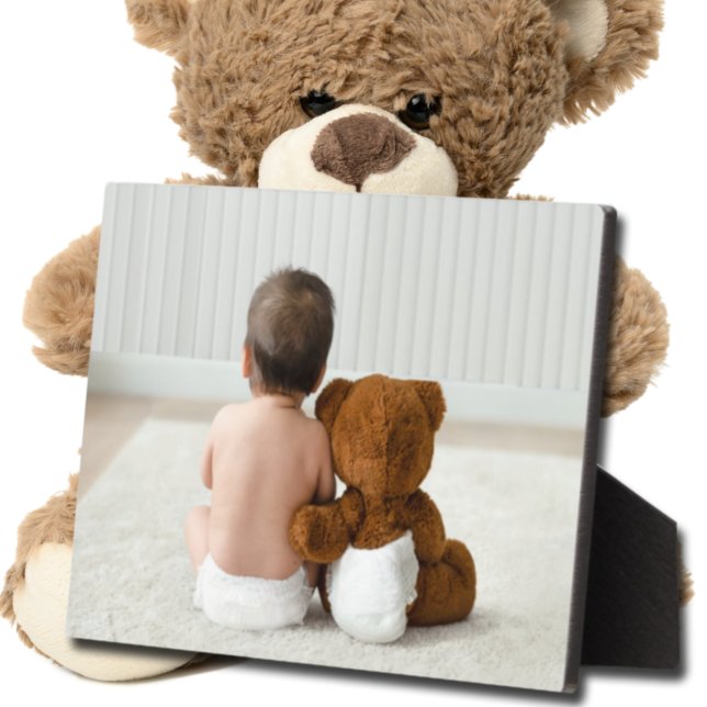 Frameless Foto Tabletop Easel Zurück Plaque Fotoplatte (Photo's put directly on hardboard panel for stunningly crisp image on frameless tabletop easel-stand)