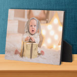 Frameless Photo Tabletop Easel Back Fotoplatte<br><div class="desc">Tabletop plaque with a built-in easel features your favorite photo put directly on the hardboard panel for a stunningly crisp image with an easy wipe clean surface. Great as a gift or to display your favorite photo in your home. TIP: If using square plaque, crop your photo to square BEFORE...</div>