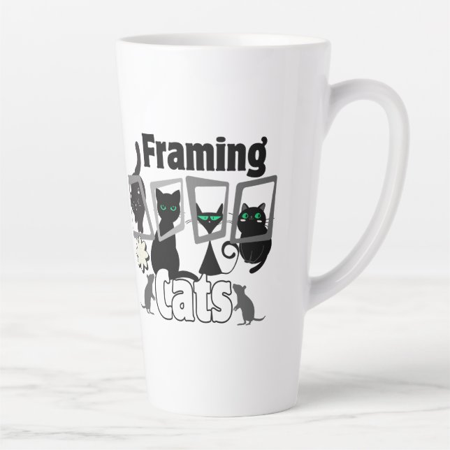 Framing Cats.w Milchtasse (Rechts)
