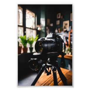 "Framing Shadows: Die Kunst der Tiefe in einem Fot Fotodruck