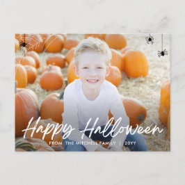 Framing Web Halloween Foto Card Postkarte