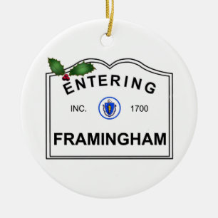 Framingham MA Keramikornament