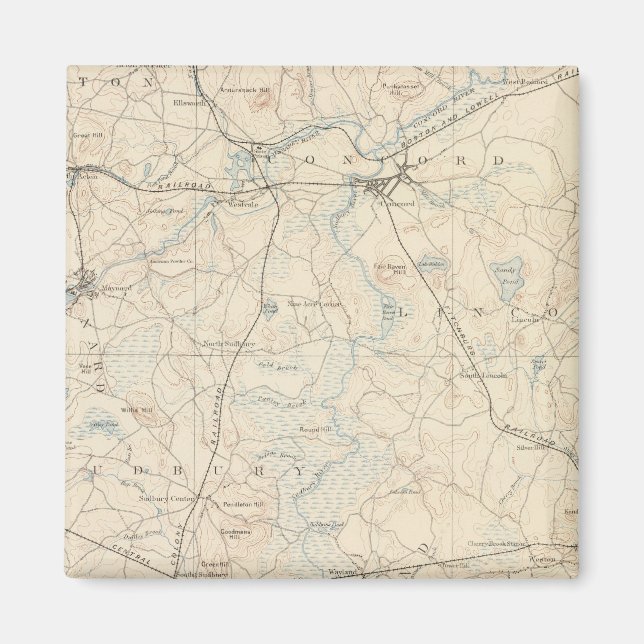 Framingham, Massachusetts Magnet (Vorne)