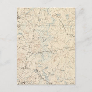 Framingham, Massachusetts Postkarte