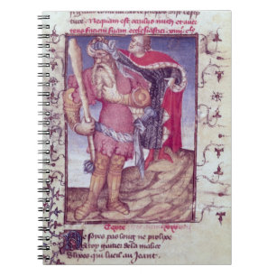 Franc 606 f.11 Ulysses, der das Auge des Zyklops Notizblock