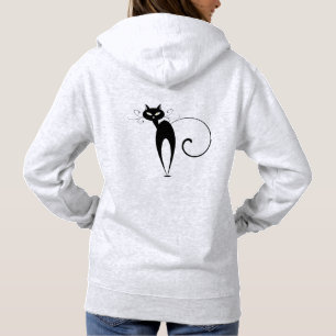 "FRANCAIS" Princesse de Luxe" Logo Chat Noir Hoodie