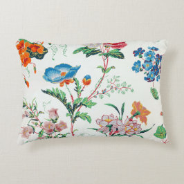 France 1830 Floral Antique Wallpaper Dekokissen