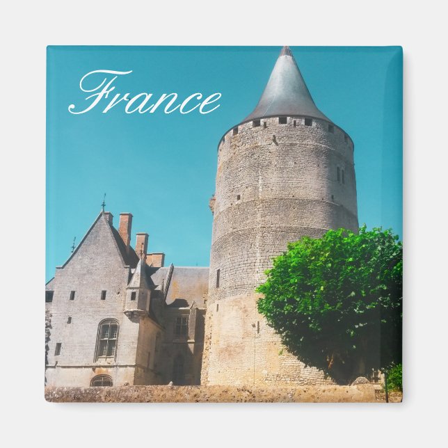 France Architecture French Chateaux Magnet (Vorne)
