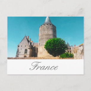 France Architecture French Chateaux Postkarte