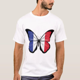 France Butterfly T-Shirt