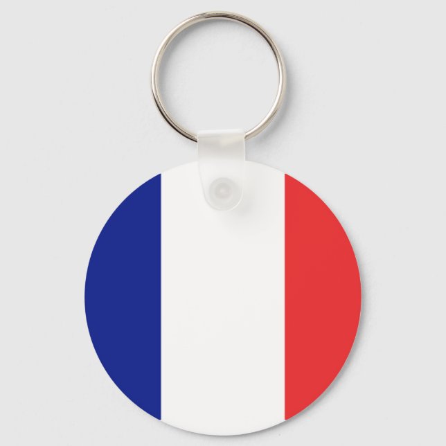 FRANCE Button Schlüsselanhänger (Vorderseite)